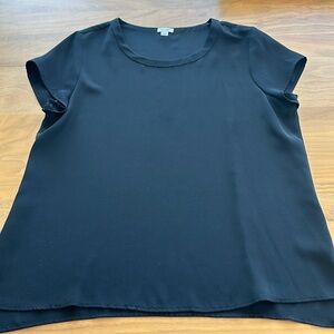 Cuyana Short Sleeve Silk T-shirt